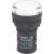 Индикатор ND16-22DS/4C белый, компактный, встр. конденсатор, IP65 АС380В (R)
