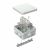 Коробка огнестойкая для о/п 40-0210-FR1.5-6 Е15-Е120 RAL7035 80х80х40 (44 шт/кор) Промрукав