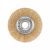 Щетка дисковая для УШМ латунь 125 мм, отв. 22,23 мм Kranz