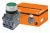 Кнопка с фиксацией MP2-21G(LED) в сборе d22мм/24В 1з 1р зеленая TDM