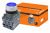 Кнопка с фиксацией MP2-21L(LED) в сборе d22мм/24В 1з 1р синяя TDM