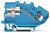 1-проводные распределительные клеммы с размыкателем 3 CAGE CLAMP® 6,00 mm серые TOPJOB Classic 782-623