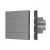 INTELLIGENT ARLIGHT Кнопочная панель SMART-ZB-801-22-1G-8SC-MULTI-IN Grey (230V) (IARL, IP20 Пластик, 5 лет) INTELLIGENT ARLIGHT Кнопочная панель SMART-ZB-801-22-1G-8SC-MULTI-IN Grey (230V) (IARL, IP20 Пластик, 5 лет)