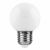 Лампа светодиодная, (1W) 230V E27 2700K G45 матовая, LB-37