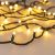 Светодиодная гирлянда ARD-STRING-PRO-1000-GREEN-100LED-MILK-PULSE Warm (230V, 7W) (ARDCL, IP65)