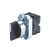 Переключатель NP2-BD35, 3 положения фиксацией, 1НО+1НЗ, IP40 (R)