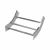 Угол лестничный вертикальный внутренний 45 градусов 50х100, толщ. 3 мм, R600, в комплекте с крепёжными элементами, необходимыми для монтажа, алюминий Угол лестничный вертикальный внутренний 45 градусов 50х100, толщ. 3 мм, R600, в комплекте с крепёжными элементами, необходимыми для монтажа, алюминий