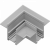 MGN TRACK/R accessory horizontal corner WH