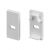 Заглушка LINE-1019 SILVER с отверстием (Arlight, Пластик) Заглушка LINE-1019 SILVER с отверстием (Arlight, Пластик)
