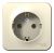 Розетка 1гн с З/К о/у молочный 16А IP20 Blanca Systeme Electric