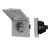 Механизм розетки влагозащищённый SCT-NOBE-MCP-SFPL-IS (230V, 16A) (Arlight, Никель)