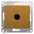 Розетка 1гн ТВ оконечная с/у дуб механизм Glossa Systeme Electric  (1/10)