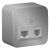 Розетка 2гн комп+ТФ RJ45+RJ11 о/у алюминий изол.пласт. кат.5е IP20 Blanca Schneider Electric Розетка 2гн комп+ТФ RJ45+RJ11 о/у алюминий изол.пласт. кат.5е IP20 Blanca Schneider Electric
