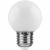 Лампа светодиодная, (1W) 230V E27 6400K G45 матовая, LB-37