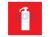 Табличка ПВХ знак пожарной безопасности «Огнетушитель» 200х200 мм REXANT (1/1/10)