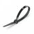 Стяжки нейлоновые КСС 5x160 (черн) (100шт) Fortisflex