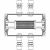 Взрывозащищенная клеммная коробка из полиэстера TBE-P-04-(16xCBC.4)-2xKA2MHK(A)-1xKA2MHK(C)1Ex e IIC Т5 Gb / Ex tb IIIC T95°C DbIP66/КЗ