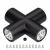 Соединитель профиля ROUND-D36-360-X90 (Arlight, Алюминий) Соединитель профиля ROUND-D36-360-X90 (Arlight, Алюминий)