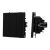 ARL NOBE Выключатель 3 кл софт-тач черный оникс SWT-MK03-SFPL-BK (250V, 10A) (Arlight, -) ARL NOBE Выключатель 3 кл софт-тач черный оникс SWT-MK03-SFPL-BK (250V, 10A) (Arlight, -)