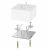 Коробка огнестойкая стыковочная для кабель-канала 40-0460-FR RAL9003 85х85х45 Промрукав