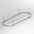 Основание ART-APRIORI-OVAL-ROD-400-3000x1000 (BK) (Arlight, IP20 Металл, 3 года) Основание ART-APRIORI-OVAL-ROD-400-3000x1000 (BK) (Arlight, IP20 Металл, 3 года)