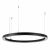 Светильник SP-CIRCLE-HANG-O3535-D700-40W Warm3000 (RAL9005, 120 deg, 230V) IP40 LED (Arlight, Алюминий)