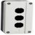 Корпус для кнопок NP2 3 места NP2-B03 (R)