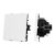 ARL NOBE Выключатель проходной 1 кл софт-тач белый кварц SWT-MKP1-SFPL-WH (250V, 10A) (Arlight, -)