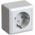 Розетка 1гн с З/К шторки о/у белый изол.пласт. 16А IP20 Blanca Systeme Electric Розетка 1гн с З/К шторки о/у белый изол.пласт. 16А IP20 Blanca Systeme Electric