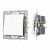 Механизм выключателя одноклавишный проходной SWT-MKP1-PL-WH (250V, 16A) (Arlight, -) Механизм выключателя одноклавишный проходной SWT-MKP1-PL-WH (250V, 16A) (Arlight, -)