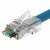 Коннектор RJ45 CAT6 (8P8C) неэкранированный под диаметр проводника в изоляции 1,1 мм Коннектор RJ45 CAT6 (8P8C) неэкранированный под диаметр проводника в изоляции 1,1 мм