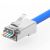 Коннектор RJ45 CAT5е (8P8C) экранированный под диаметр проводника в изоляции 1,1 мм Коннектор RJ45 CAT5е (8P8C) экранированный под диаметр проводника в изоляции 1,1 мм