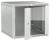ITK LINEA W Шкаф 9U 600х600мм дверь стекло серый 2.0