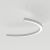 Светильник SP-LINE-HANG-ARC-C3535-D800-28W Warm3000 (WHITE, 230V) (Arlight, Металл)