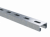 С-профиль 1350x21x41 сталь светло-серый прочее перфорация: задняя сторона DKC