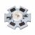 Мощный светодиод ARPL-STAR-3W-EPS45 Green