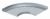 Секция угловая 90°, h=60 мм, B=400 мм, FS. Тип: RB 90 640 FS