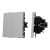ARL NOBE Выключатель 2 кл софт-тач никель SWT-MK02-SFPL-IS (250V, 10A) (Arlight, -)