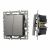 Механизм выключателя двухклавишный проходной SWT-MKP2-PL-GR (250V, 16A) (Arlight, -)