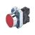 Кнопка управления NP2-BA42 без подсветки красная 1НЗ IP40 (R)(CHINT)