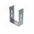 Подвес для светильника на лоток металлический INOX (AISI 304) 100х100 (1,0 мм) Промрукав