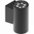 JIMMY LED 2х6W D10 840 RAL9003 matte diffuser