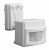Датчик движения инфакрасный PMS-IR 017 1200Вт 120° 2-12м IP44 WH