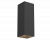 Светодиодный светильник VARTON WL-Cube настенный 10 Вт 3000 K 80х80х230 мм угол 60° IP54 RAL9005 черный муар