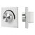 INTELLIGENT ARLIGHT Роторная панель SMART-TRIAC-601-31-DIM-IN White (230V, 1.5A, 2.4G) (IARL, IP20 Пластик, 5 лет)