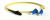 Hyperline FC-D2-9-LC/UR-MTRJM/UR-H-1M-LSZH-YL Патч-корд волоконно-оптический (шнур) SM 9/125 (OS2), MTRJ(папа)-LC, 2.0 мм, duplex, LSZH, 1 м