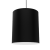 Светодиодный светильник VARTON DL-Roll подвесной 18 Вт 4000 К 140х190 мм RAL9005 черный муар с рассеивателем опал DALI