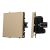 ARL NOBE Выключатель перекрёстный 1 кл софт-тач золотой песок SWT-MKX1-SFPL-GD (250V, 10A) (Arlight, -)