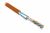 F/UTP CAT5e, 24 AWG LSZH, нг(А)-HF экранированный внутренний оранжевый (0,51мм)  медь HYPERLINE