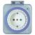 Розетка с таймером (суточная) в защитном корпусе IP 44 3500W/16A 230V, TM31